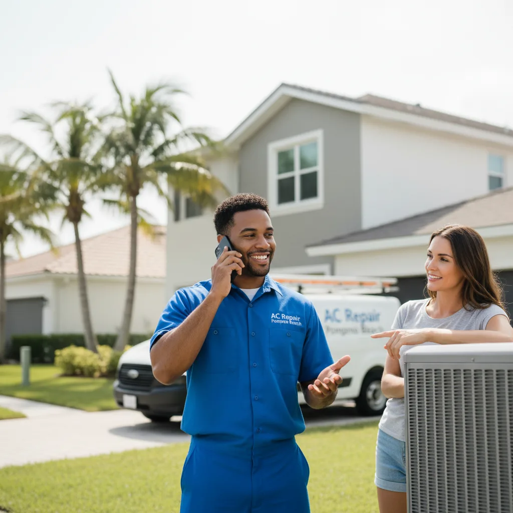 AC Repair Pompano Beach customer support in Moriches